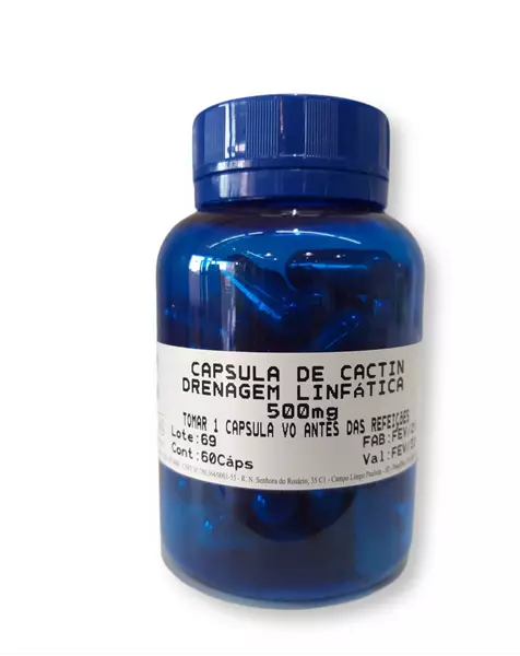 Cactín 500mg - 60 cápsulas