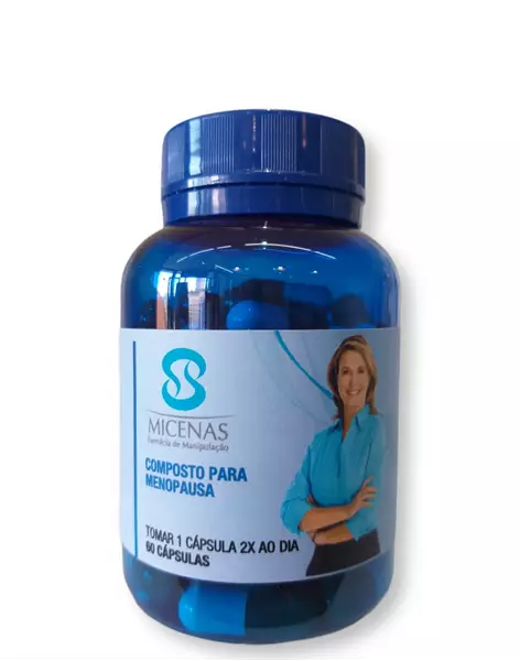 Composto para Menopausa- 60 cápsulas