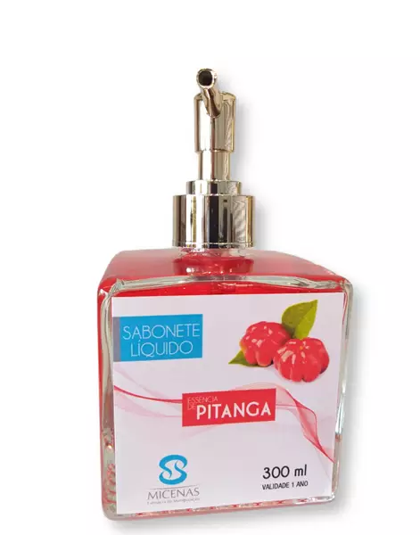 Sabonete líquido - 300 ml  (Pitanga) Vidro