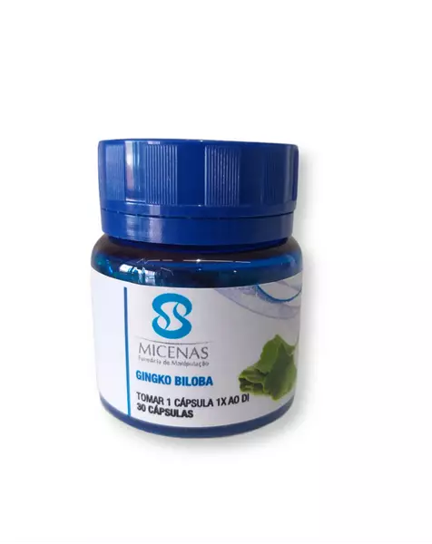 Ginkgo Biloba - 30 Cápsulas 