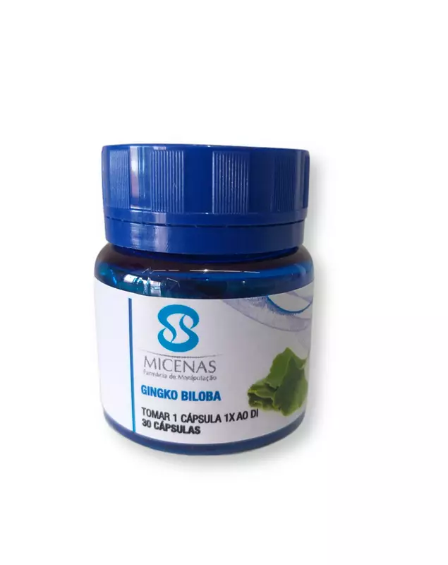 Ginkgo Biloba - 30 Cápsulas 