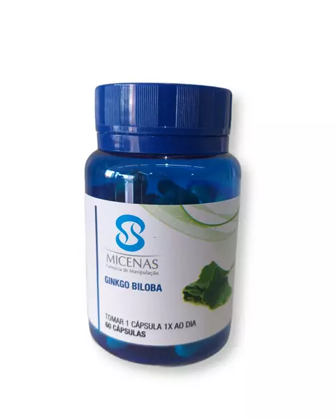 Ginkgo Biloba - 60 Cápsulas 