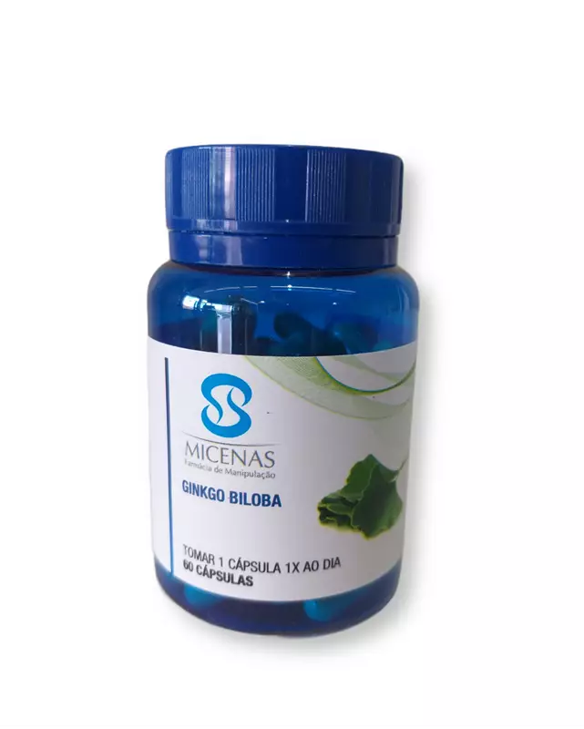Ginkgo Biloba - 60 Cápsulas 