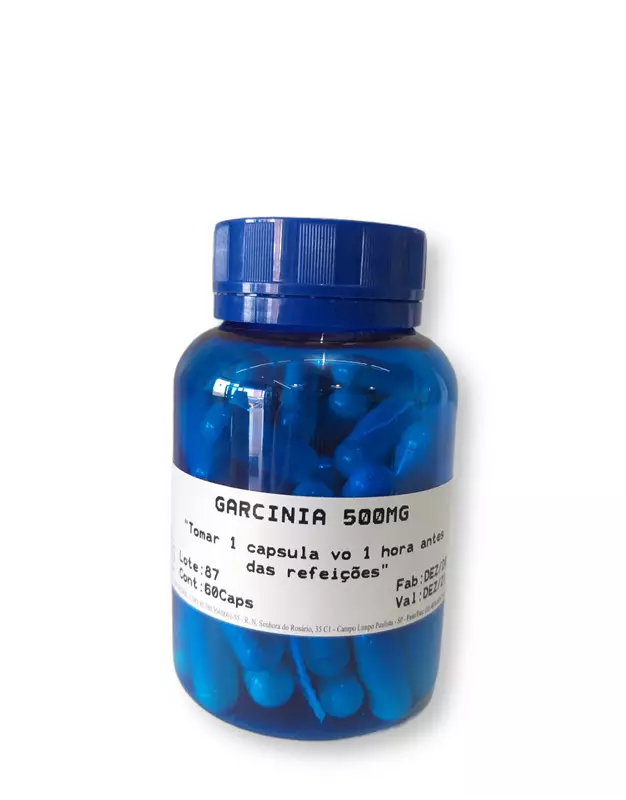 Garcinia - 500 mg - 60 cápsulas