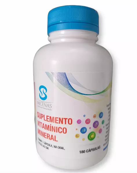 Suplemento Vitamínico Mineral - 180 Cápsulas