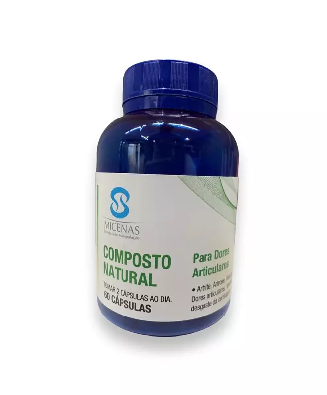 Composto Natural P/ Dores - 60 cápsulas