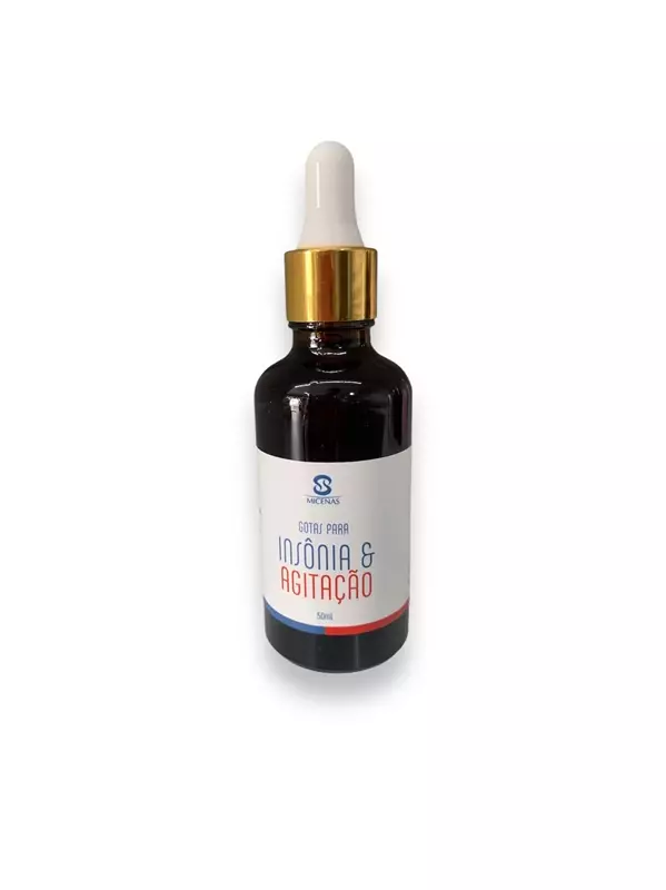Gotas para insônia e agitação - 50ml