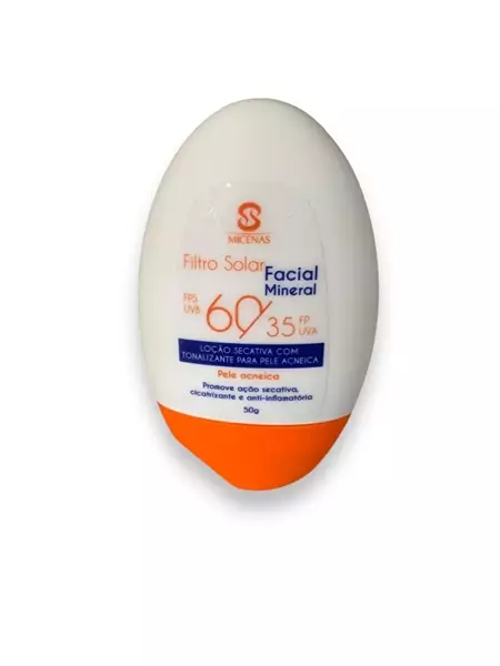 Loção Secativa - Com FPS Físico 60 - 50Gl