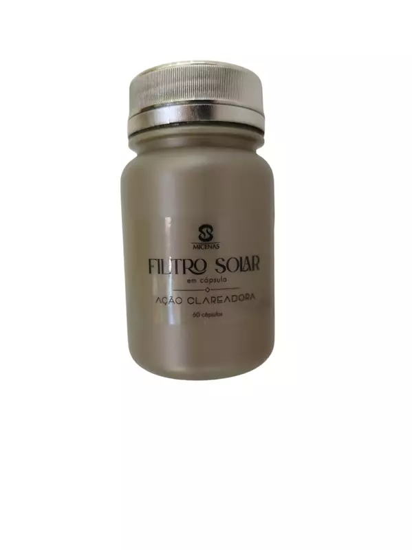 Filtro solar em cápsulas - contém 60 cápsulas 