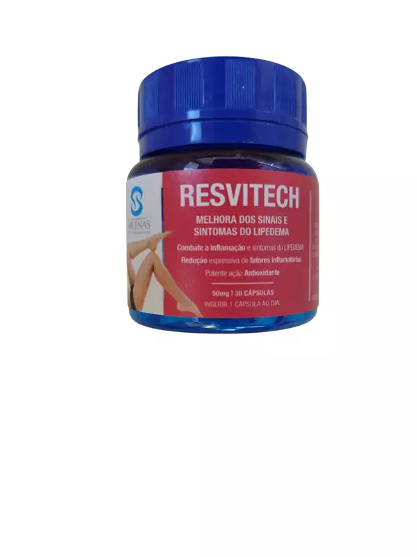 Resvitech (Lipedema) - 30 Cápsulas/50mg