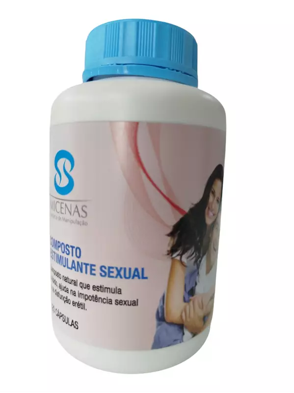 Composto Estimulante Sexual- 120 cápsulas